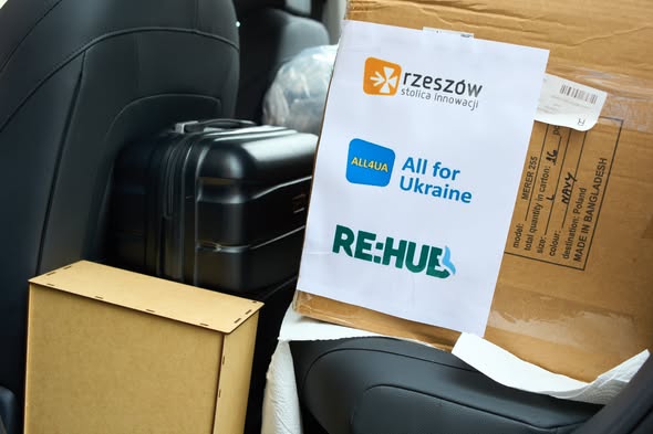 Жешув передав допомогу для захисників Івано-Франківська