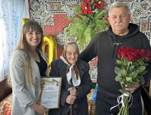 Жителька Борсуківської громади Ганна Сеник відзначила 100-річний ювілей