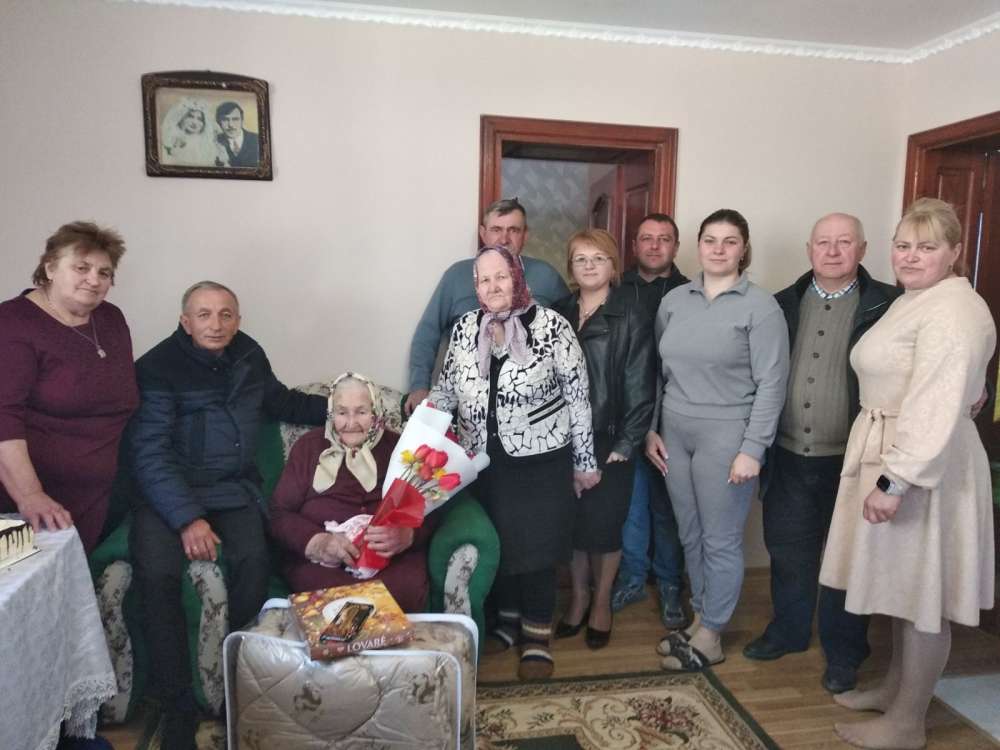 Жителька Скала-Подільської громади відзначила сторіччя
