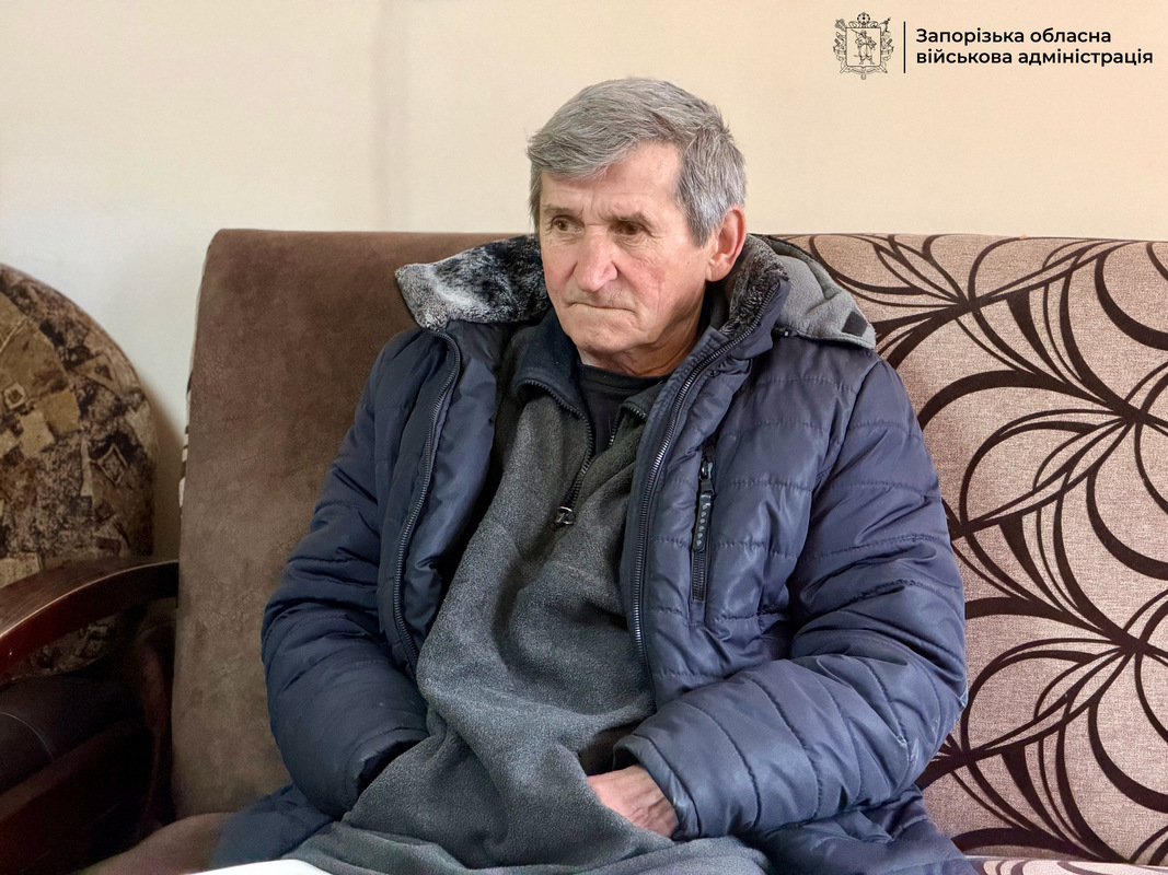 Житель Пологівщини пішки евакуювався до Запоріжжя