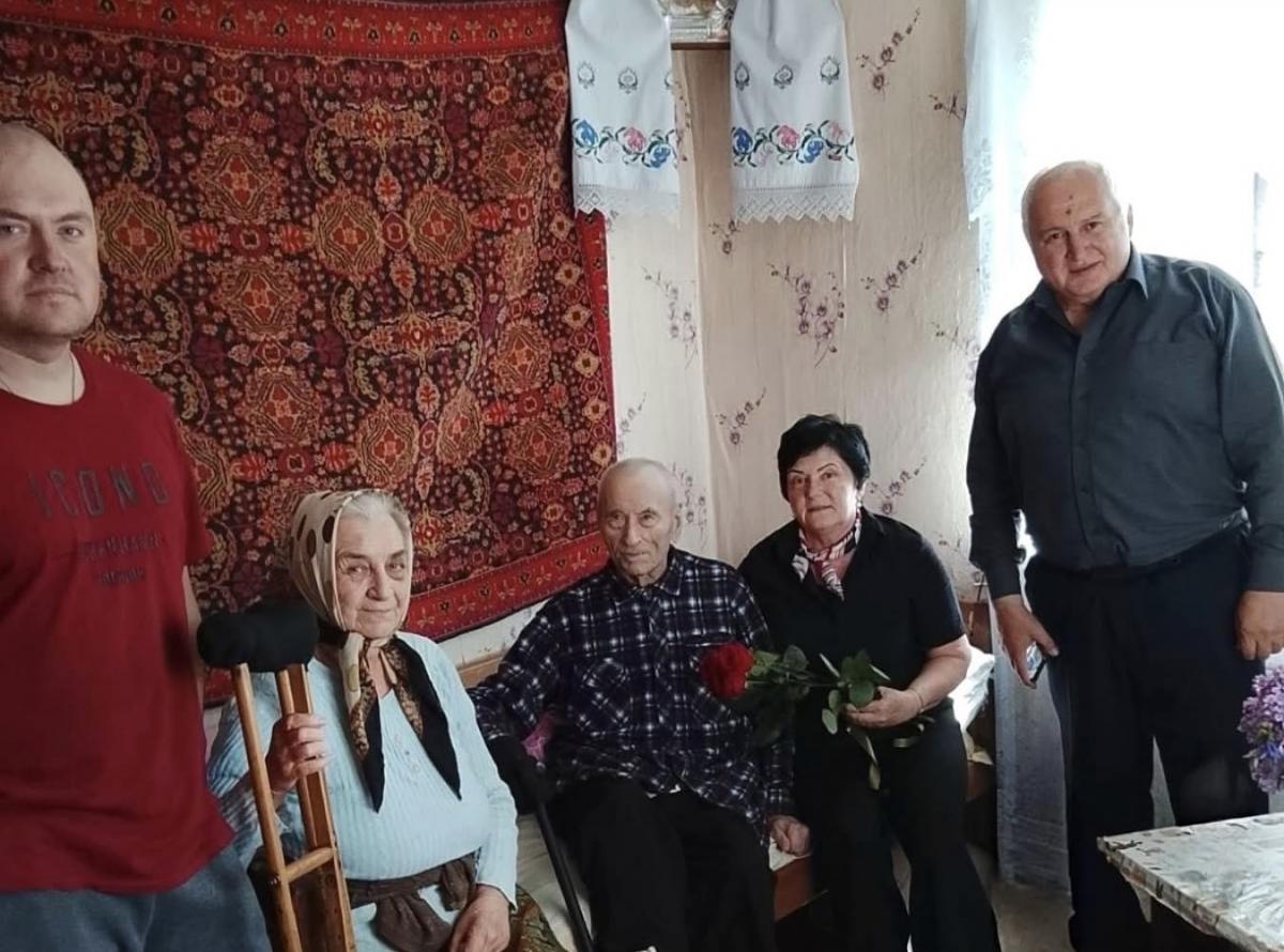 Жителя Рівненщини привітали із 99-річчям