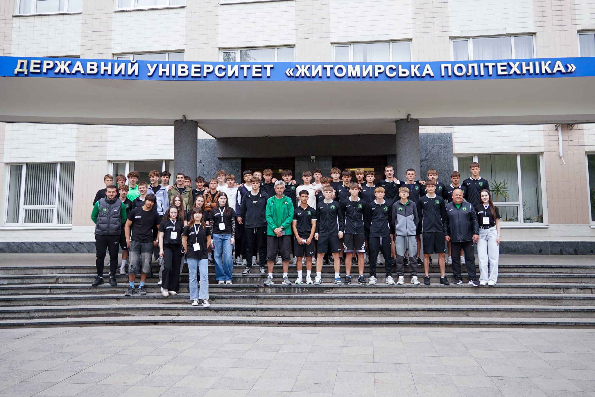 Житомирську політехніку відвідала молодь ФК «Полісся»