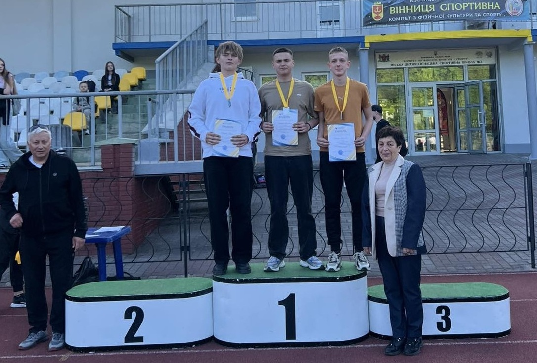 Жмеринські легкоатлети привезли 16 нагород із чемпіонату Вінниччини