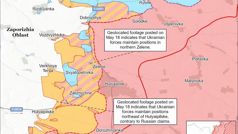 Українські війська просунулися на Запоріжжі – деталі від ISW