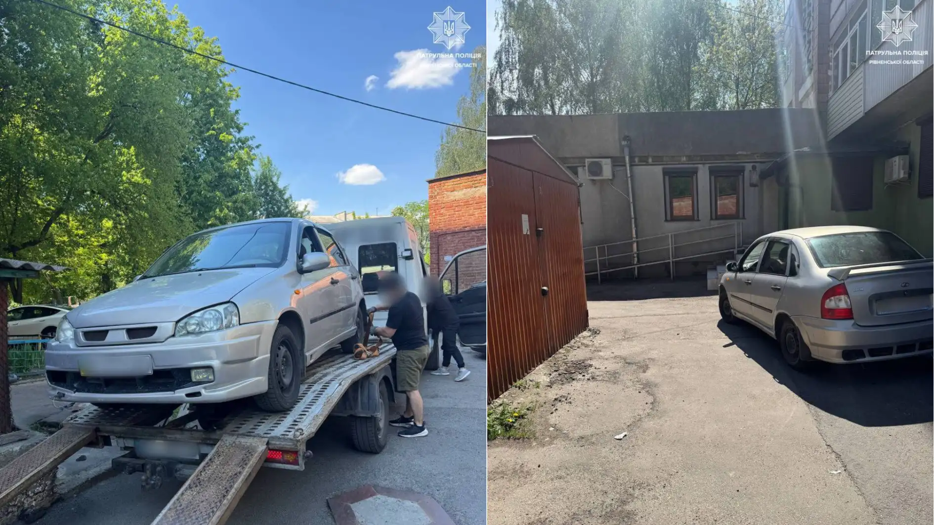 Заважало проїзду: у Рівному евакуювали авто