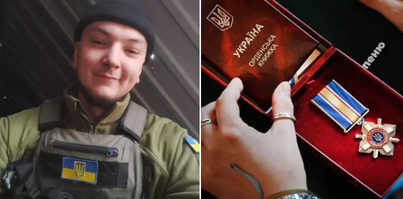 Загинув, рятуючи побратимів: орден «За мужність» посмертно вручили родині Віталія …