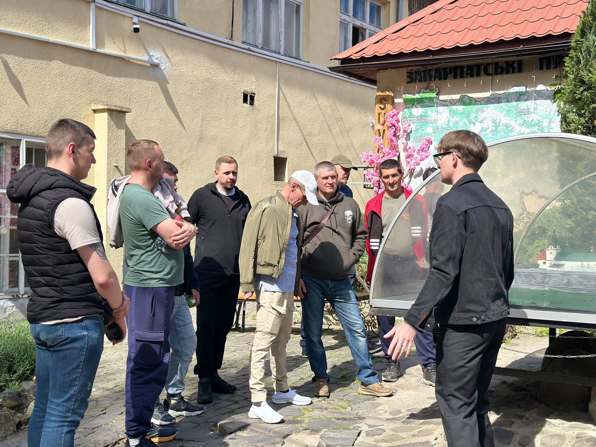 Закарпатський музей прийняв бійців 26-го окремого полку Нацгвардії