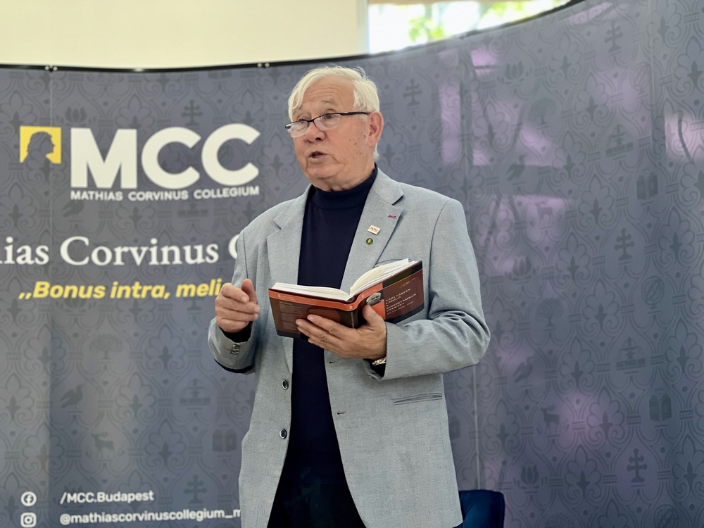 Закарпатський письменник Ласло Варі Фабіан виступив із лекцією в Берегові