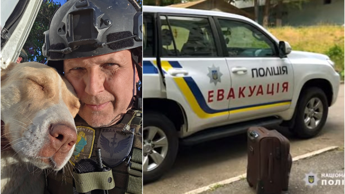 Залишились лише собаки: на Запоріжжі волонтери евакуювали останніх людей поблизу …