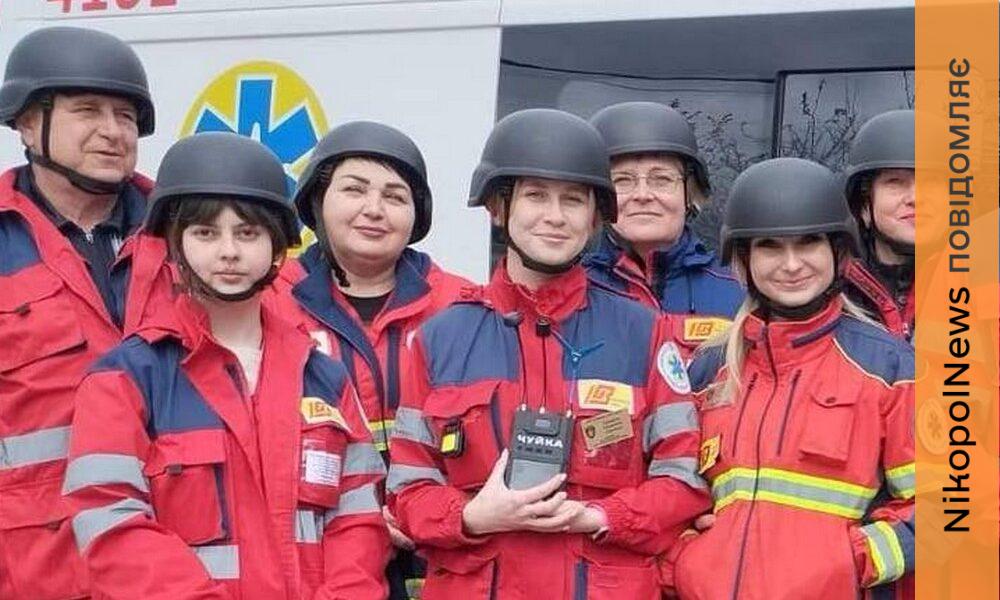 Захисні шоломи і РЕБи для медиків швидкої допомоги Нікополя: скільки …