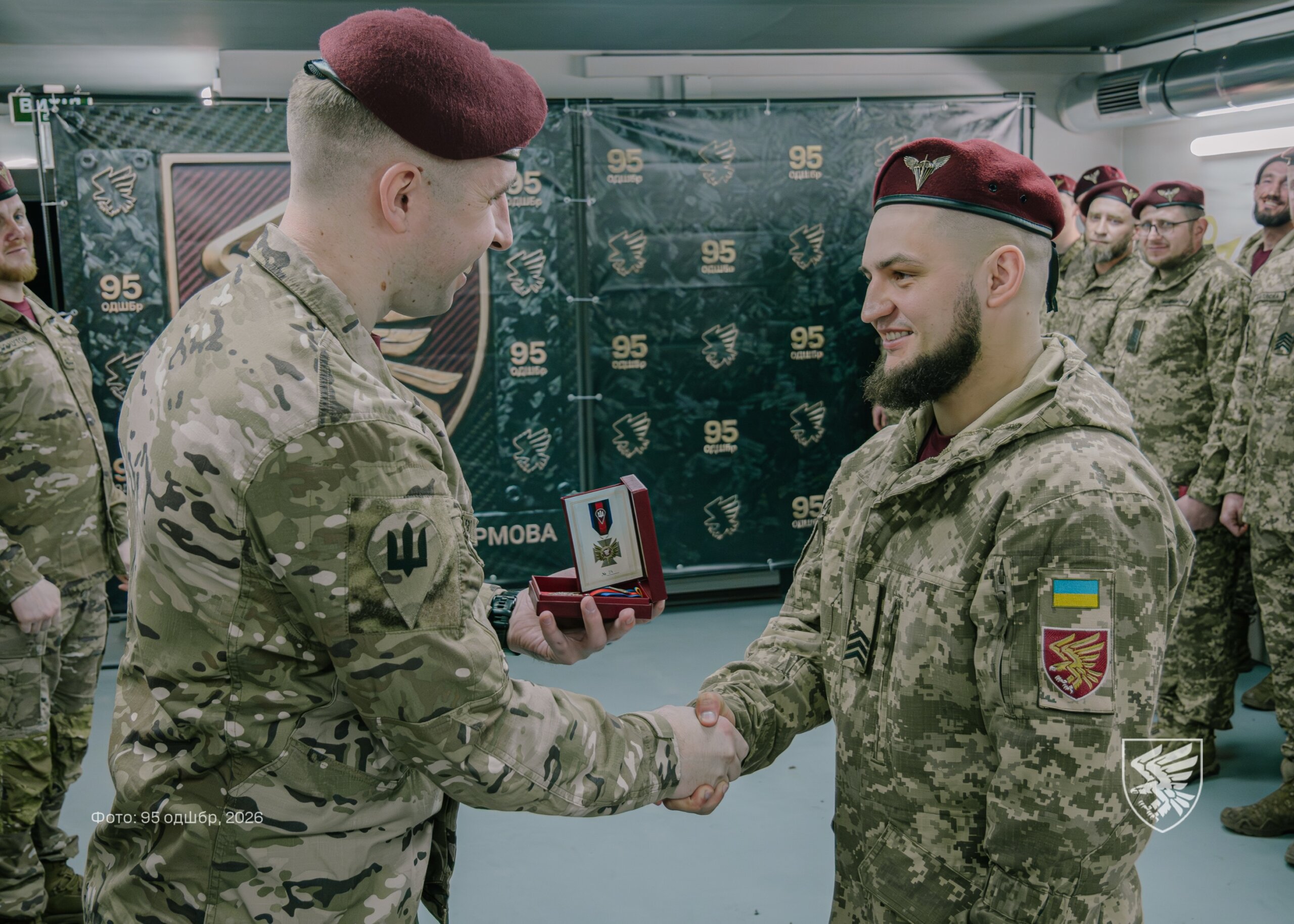 За службу на межі можливого: воїнів 95-ї бригади відзначено нагородами