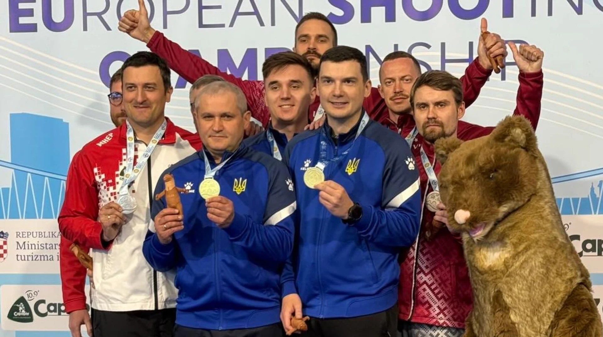 Збірна Україна завоювала чотири нагороди зі стрільби на чемпіонаті Європи