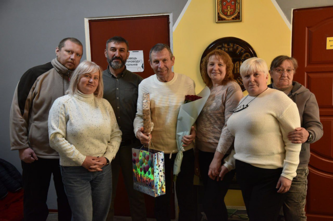 Звільнений із полону захисник із Рівненщини відзначив ювілей