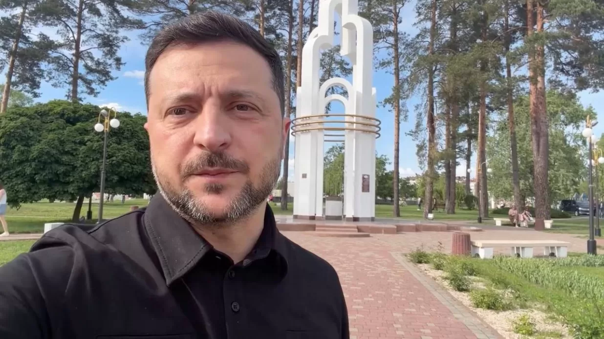 Зеленський заявив про посилення захисту кордону з Білоруссю і попередив …