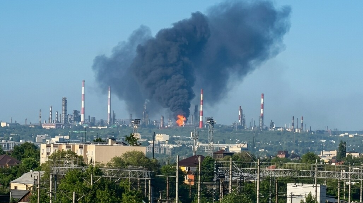 Зеленський підтвердив удар Сил оборони по Сизранському НПЗ у росії