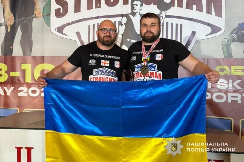 Золото чемпіонату Європи з богатирського багатоборства серед ветеранів війни здобув …
