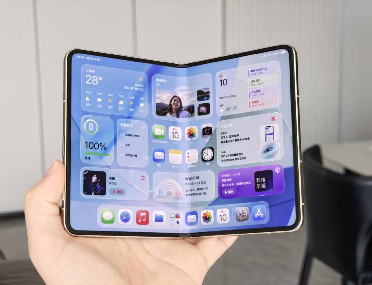 З’явилися перші зображення складаного iPhone Ultra