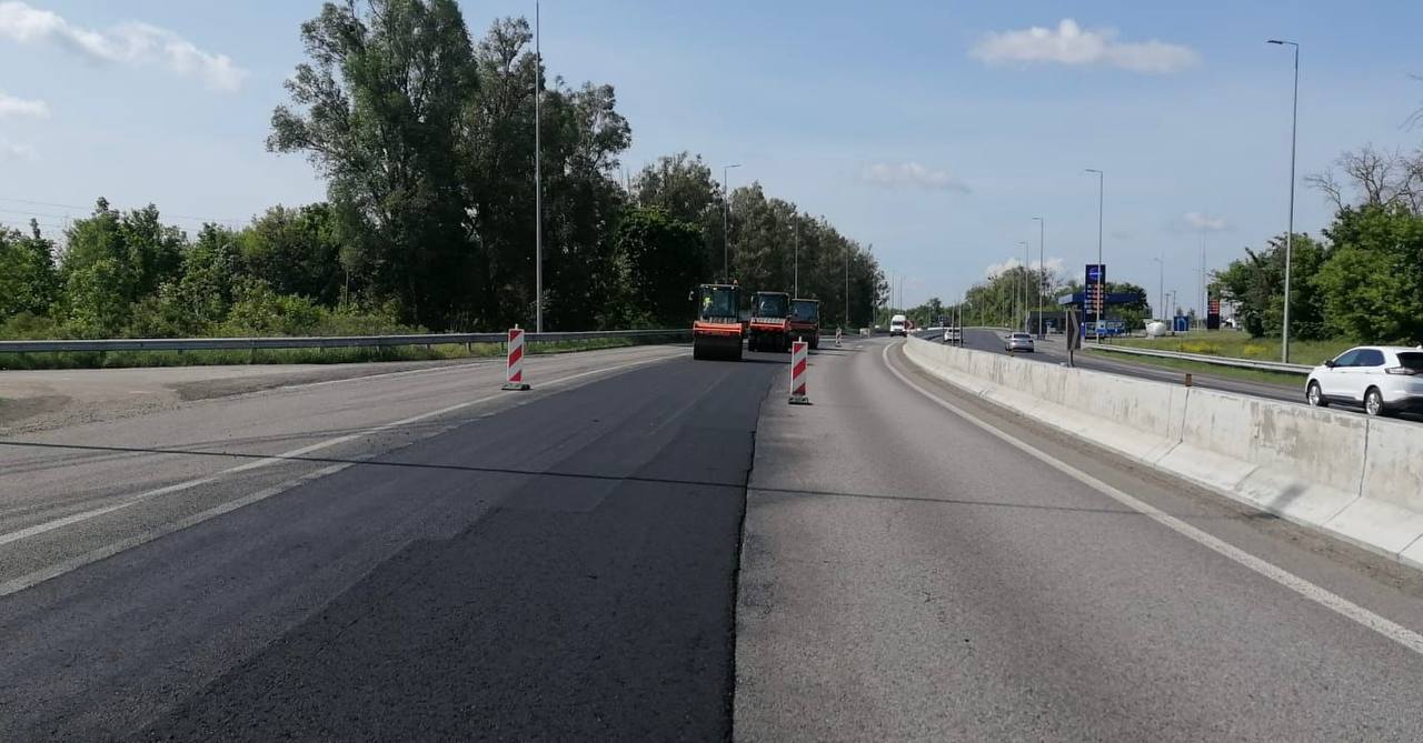З початку року на Київщині відновлено 1,4 млн м² доріг