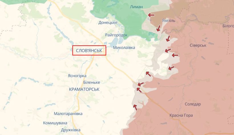 З чим пов’язана активізація росіян на Слов’янському напрямку, пояснив Попович