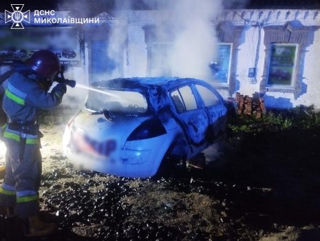 З чотирьох пожеж на Миколаївщині - у двох горіли автомобілі