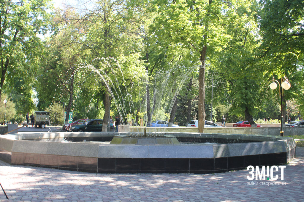 З шести фонтанів у Полтаві цьогоріч запрацюють три