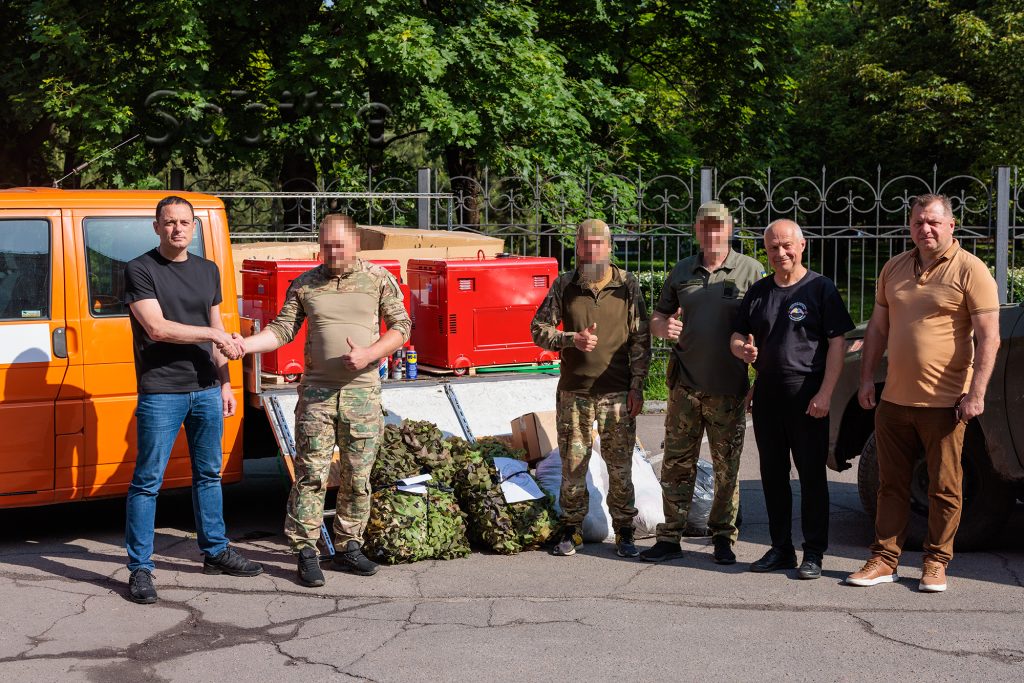 Кам’янське передало допомогу військовим 138-ї Дніпровської зенітної ракетної бригади