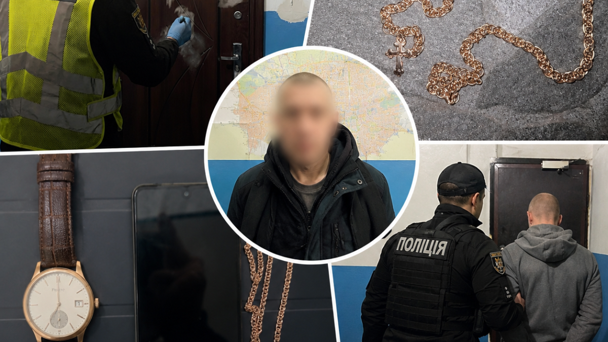 У Запоріжжі 43-річний уродженець рф обікрав квартиру і попався того …