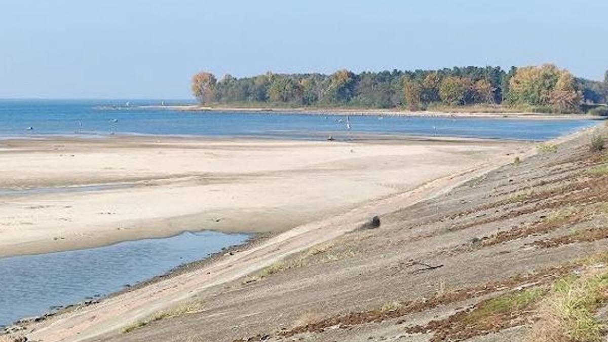 Київське водосховище міліє: фахівці пояснили причини зниження рівня води