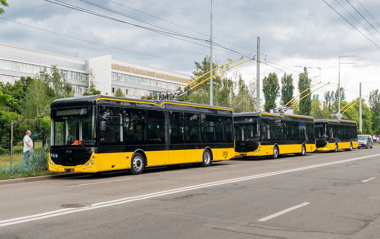 Київ уперше за п’ять років отримує нові тролейбуси