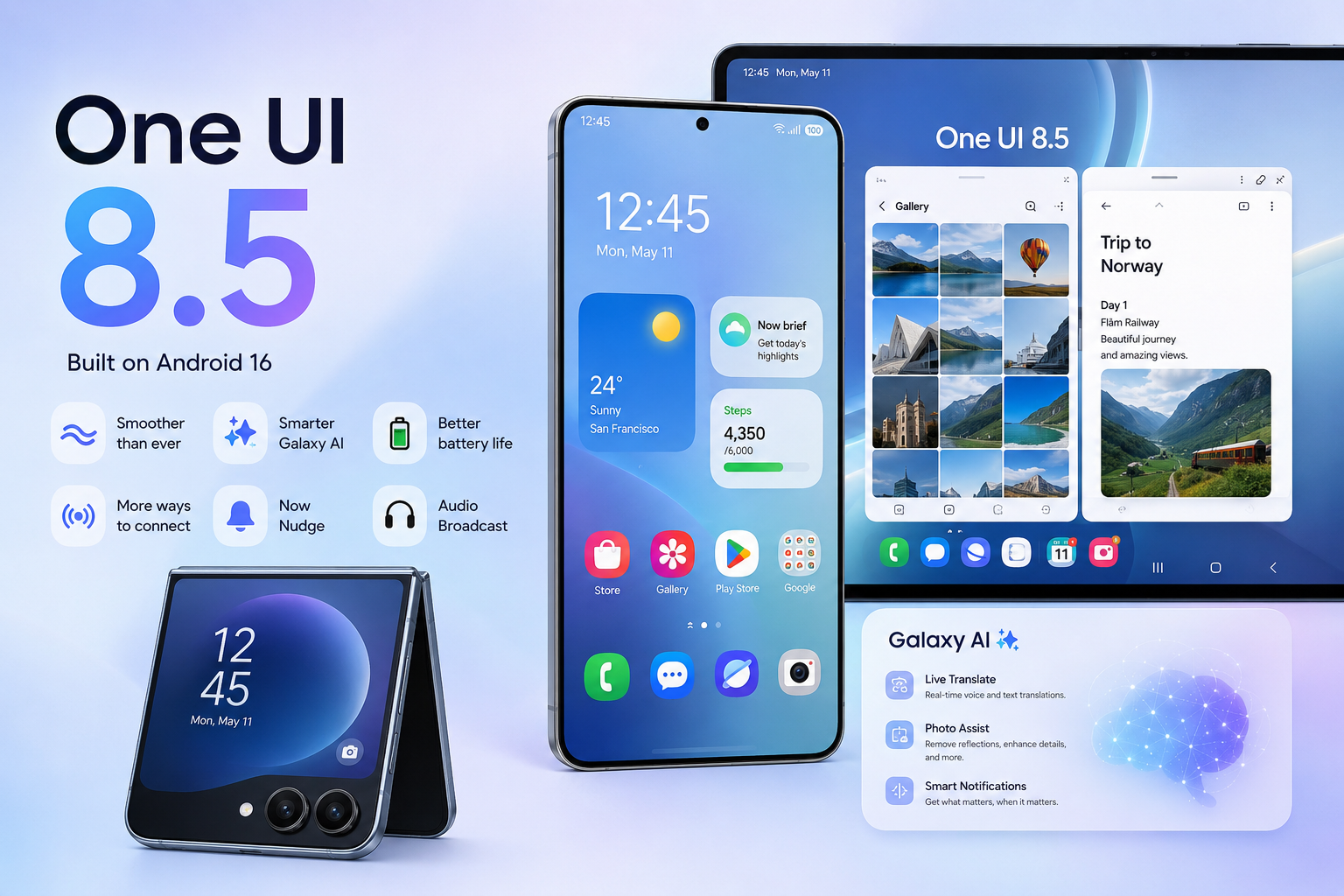 Готується велике оновлення One UI 8.5 для мільйонів пристроїв