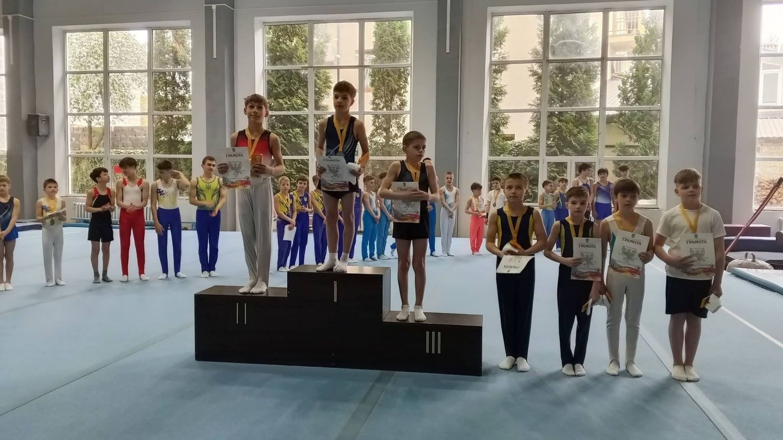 Коломийські спортсмени стали призерами на чемпіонаті області зі спортивної гімнастики