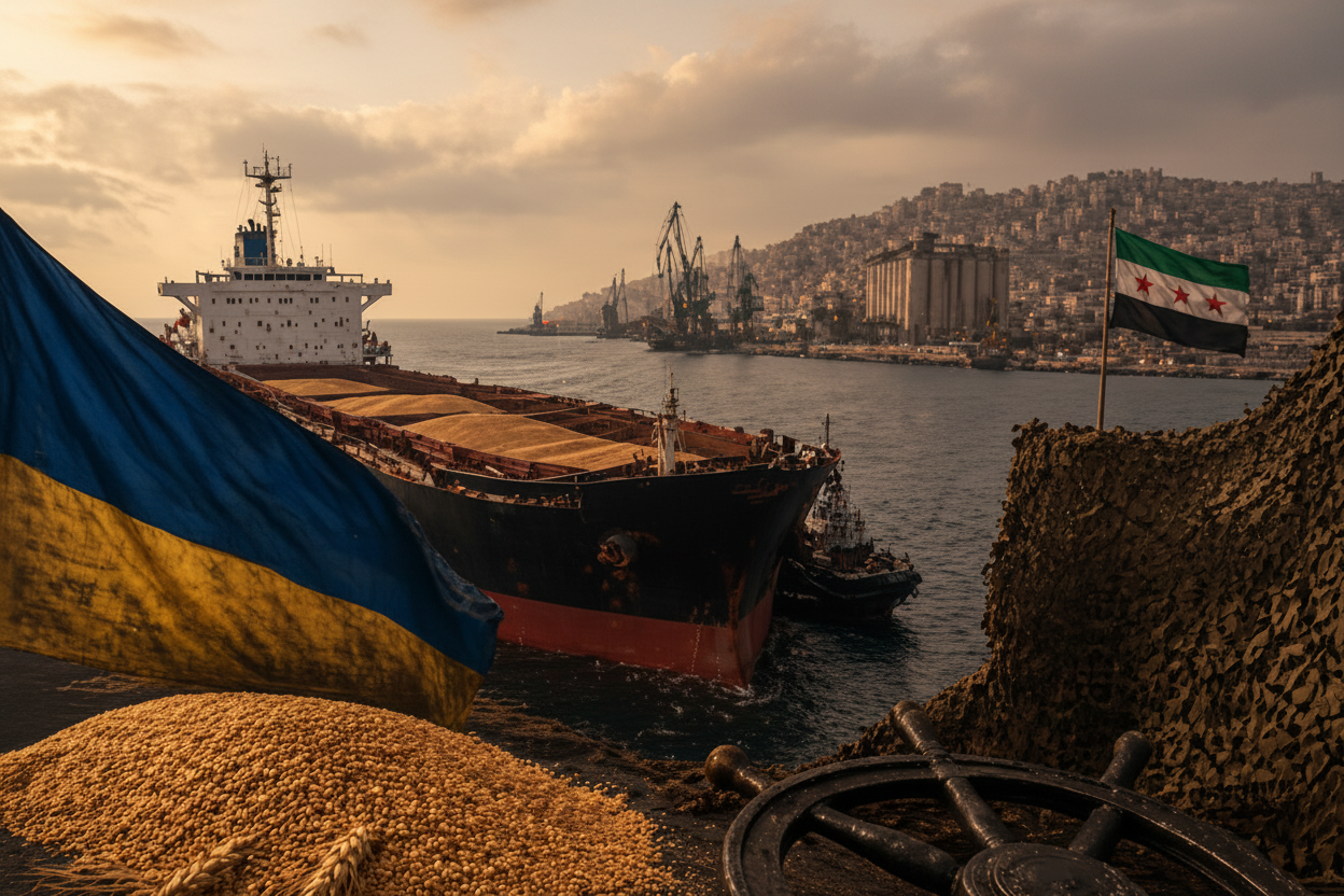 Росія продовжує контрабанду українського зерна до Сирії: як працює схема