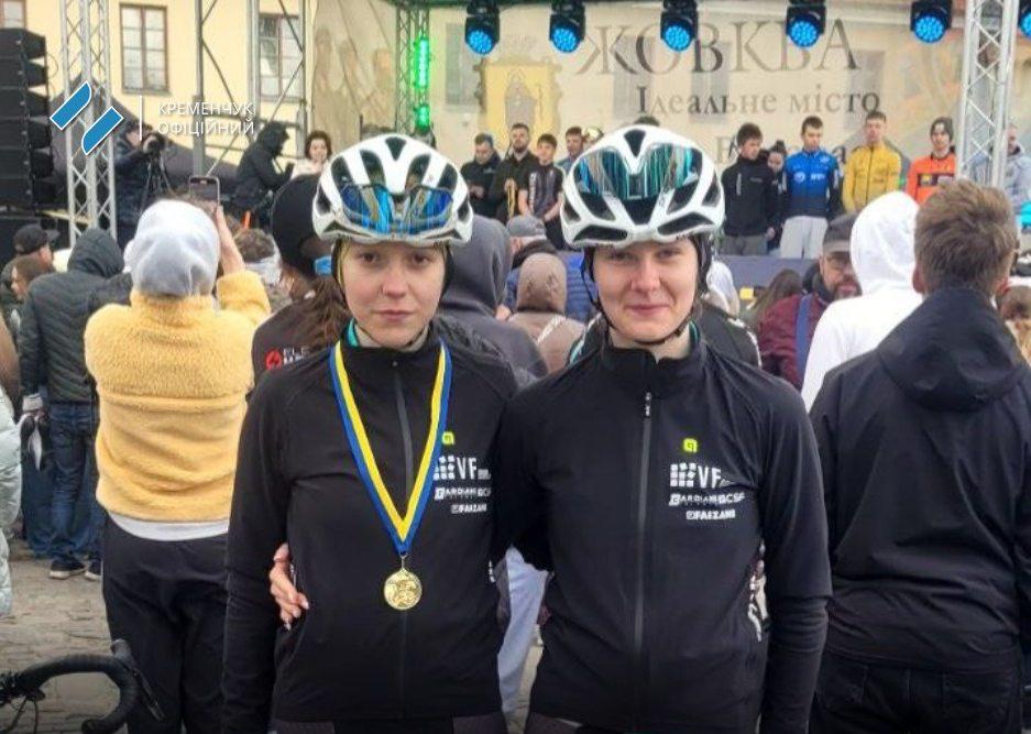 Спортсменка з Кременчука стала чемпіонкою України з велоспорту