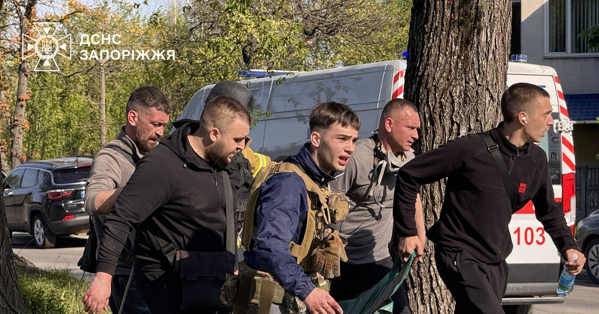 Кількість постраждалих після удару по Запоріжжю 5 травня зросла до …