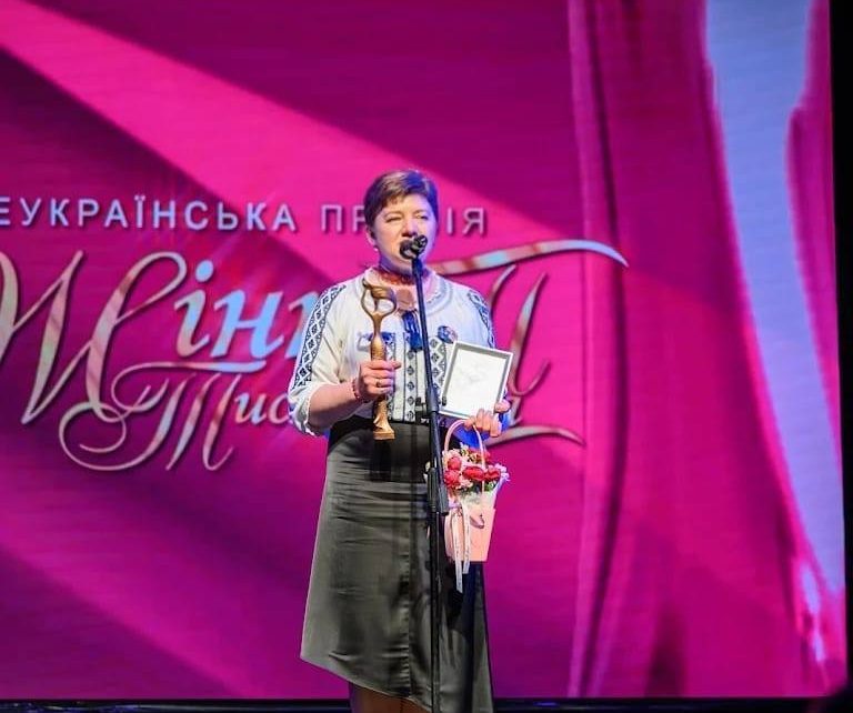 Лариса Стефанишин стала лауреаткою премії «Жінка ІІІ тисячоліття»