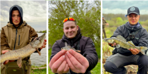 Ловили і відпускали: у Сирниках «полювали» на хижу рибу (фото)