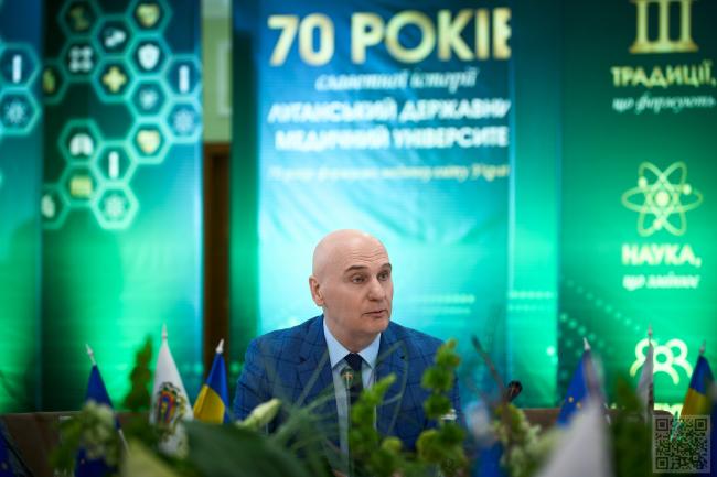 Луганський медуніверситет у Рівному відзначив своє 70-річчя