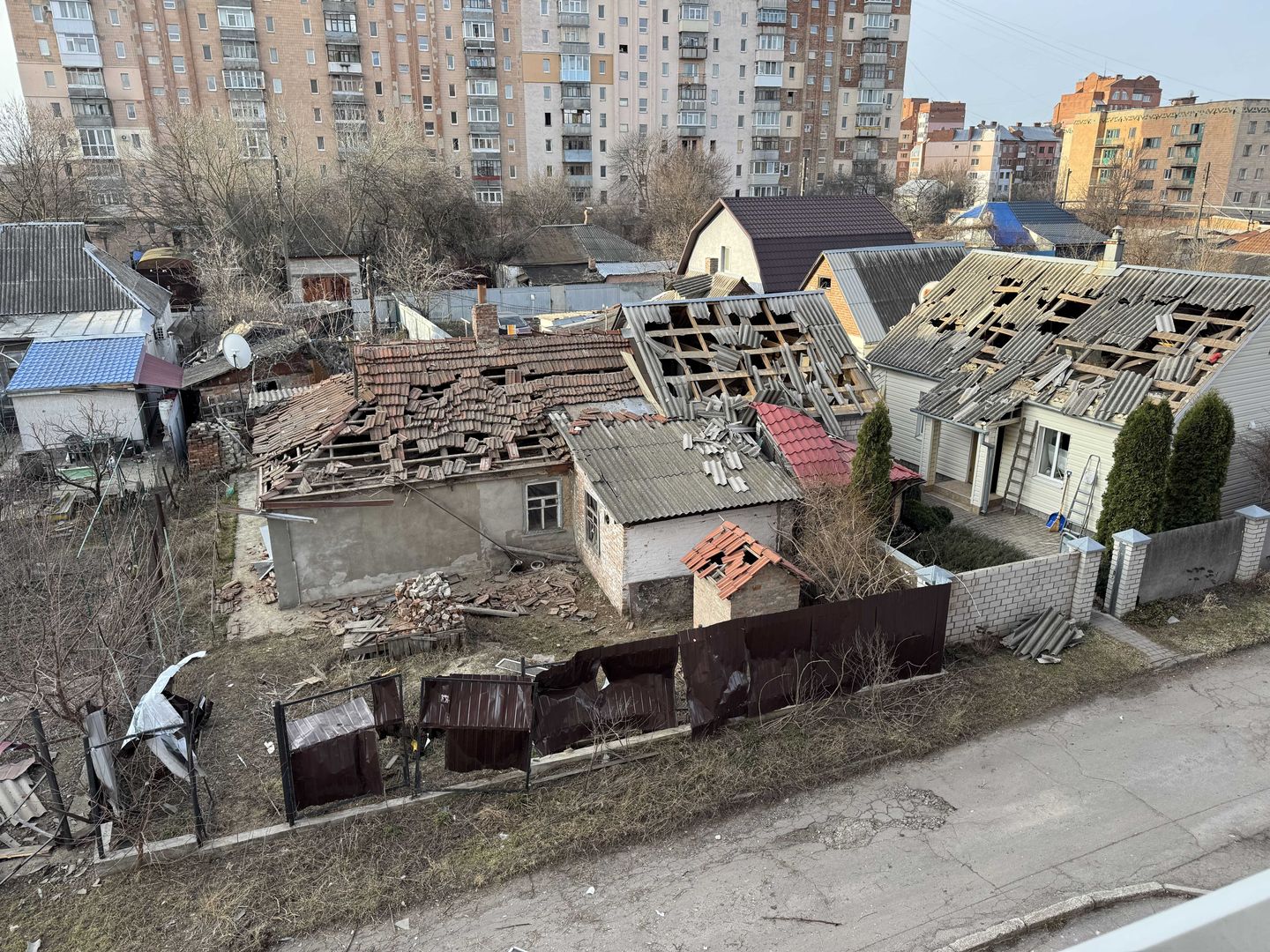 Ліквідація наслідків обстрілу Полтави триватиме кілька днів