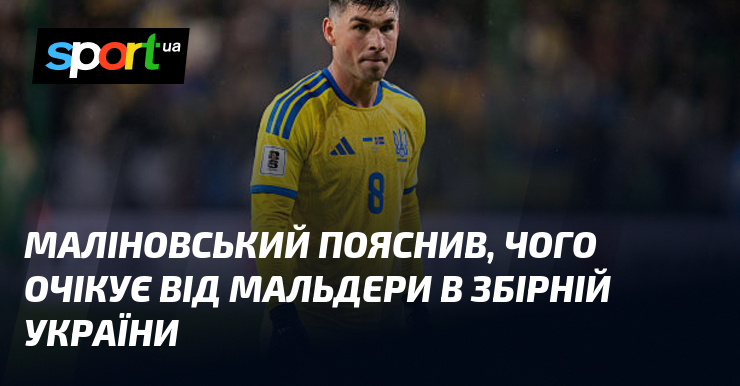 Маліновський пояснив, чого очікує від Мальдери в збірній України