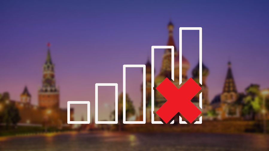У Москві та Петербурзі зник мобільний інтернет