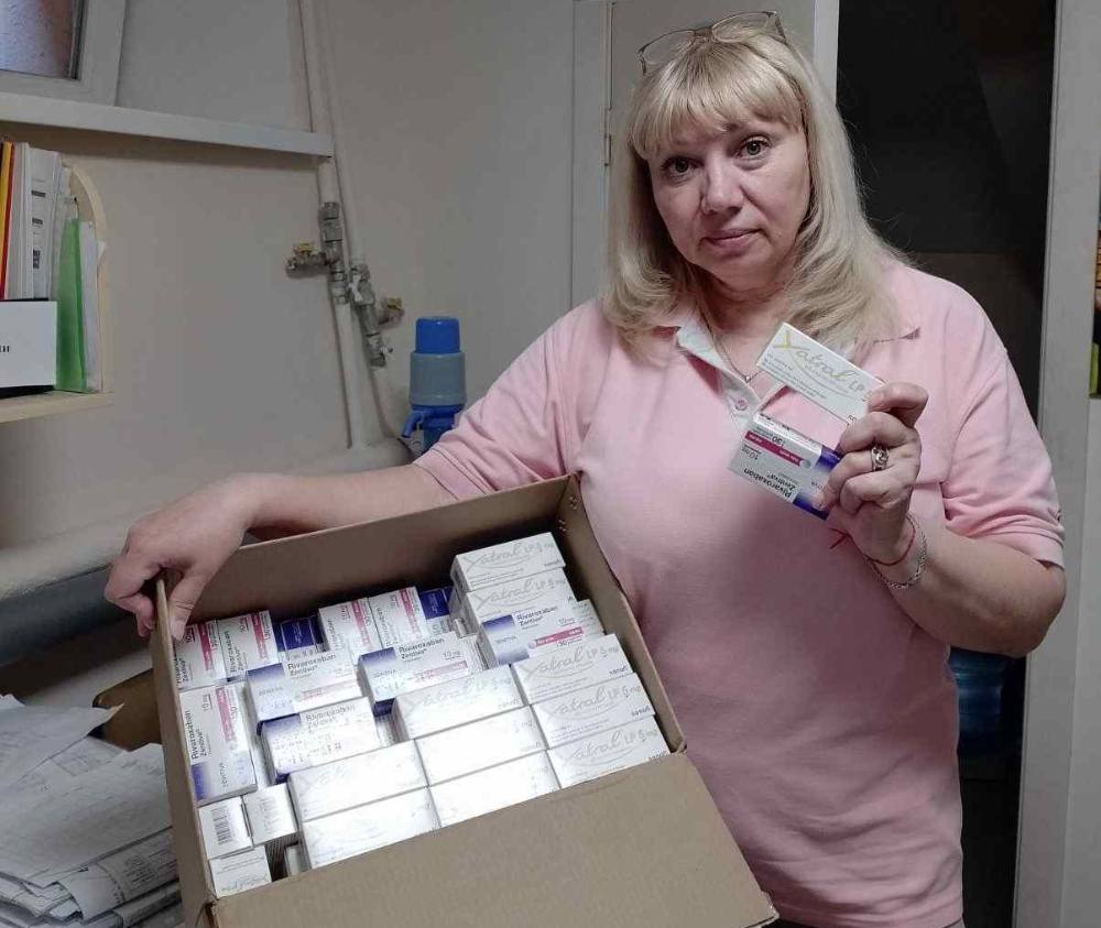 Медикам Запорізької області доставили гуманітарну допомогу з Франції