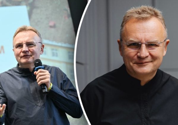 Мера Садового у центрі Львова облили невідомою рідиною
