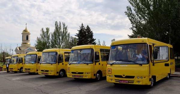 Миколаєву передадуть два шкільні автобуси вартістю ₴8 млн для учнів …