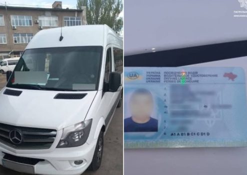 Миколаївський водій із фальшивим посвідченням здійснював міжнародні рейси