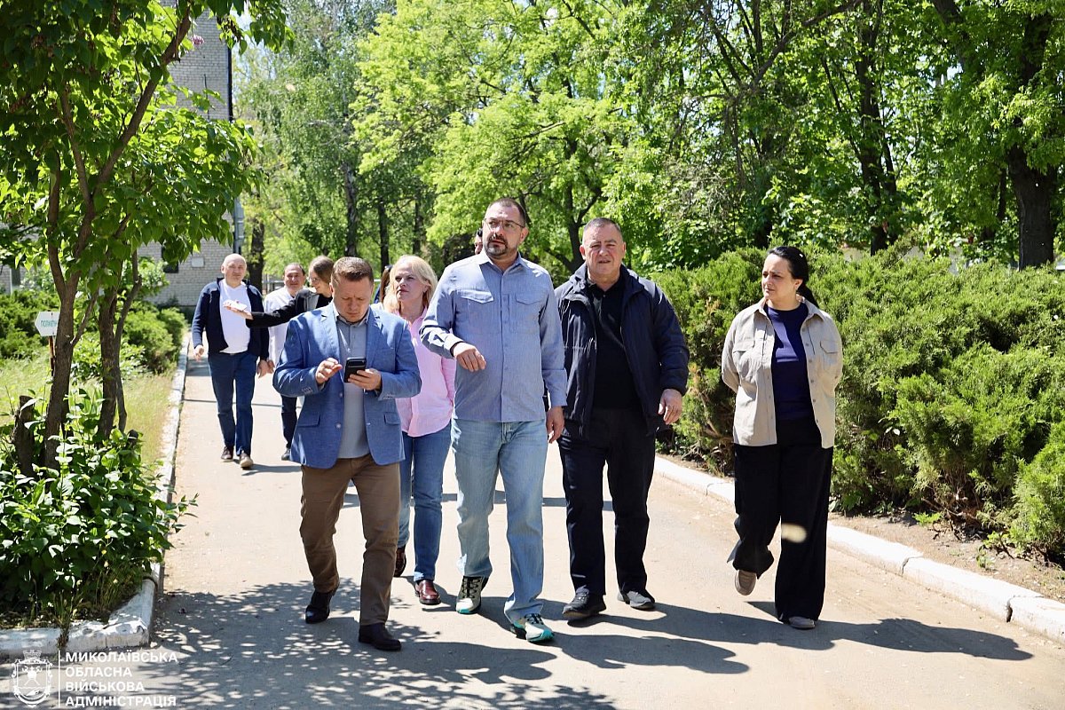 Миколаїв відвідала голова Національної служби здоров'я