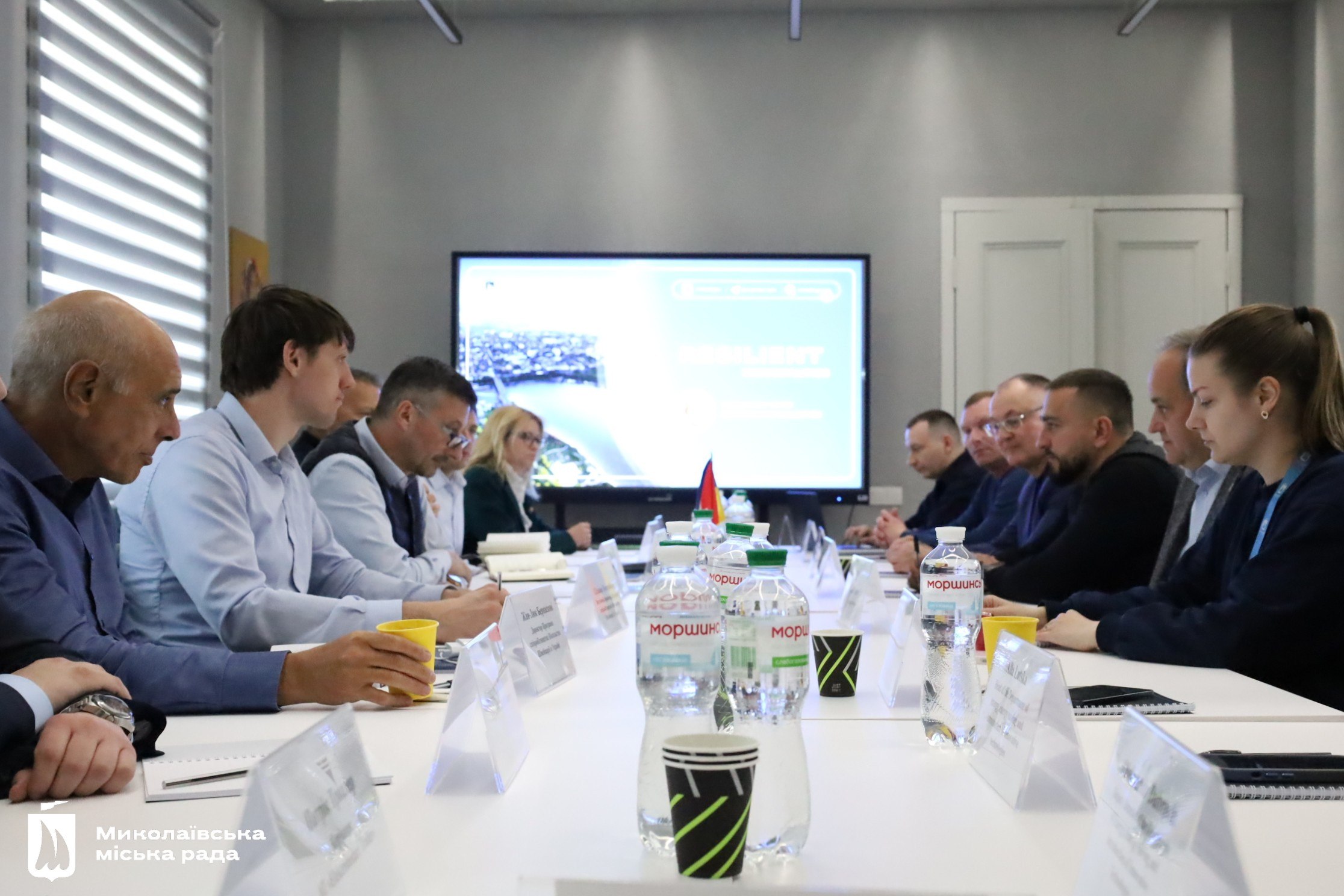 Миколаїв відвідала делегація зі Швейцарії – обговорили проєкт на «Миколаївводоканалі»