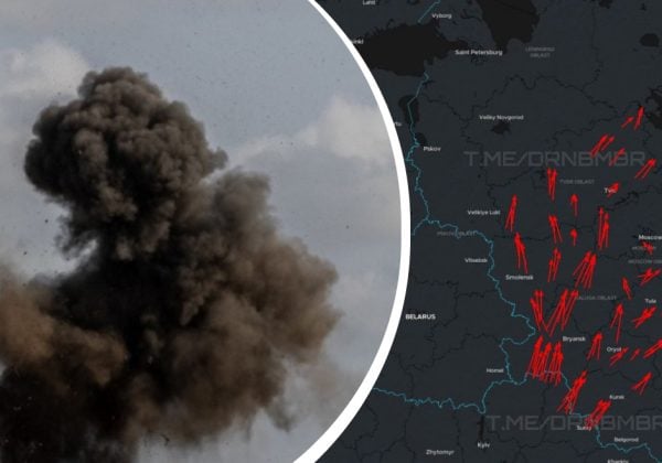 Москва під масованою атакою дронів: аеропорти паралізовані, у небі десятки …