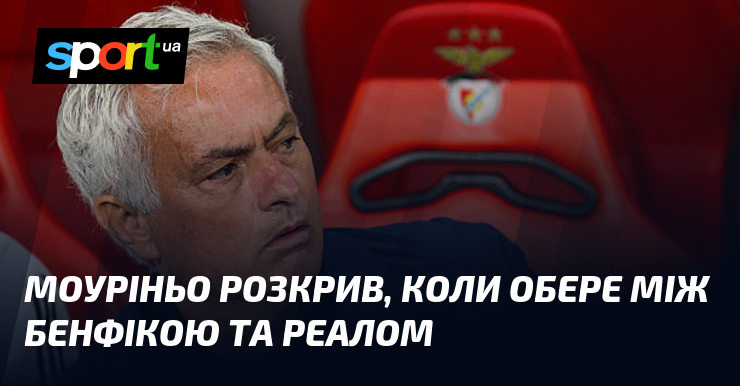 Моуріньо розкрив, коли обере між Бенфікою та Реалом