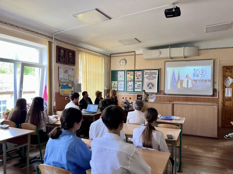 Міністерка культури Тетяна Бережна записала відео для рогатинських ліцеїстів