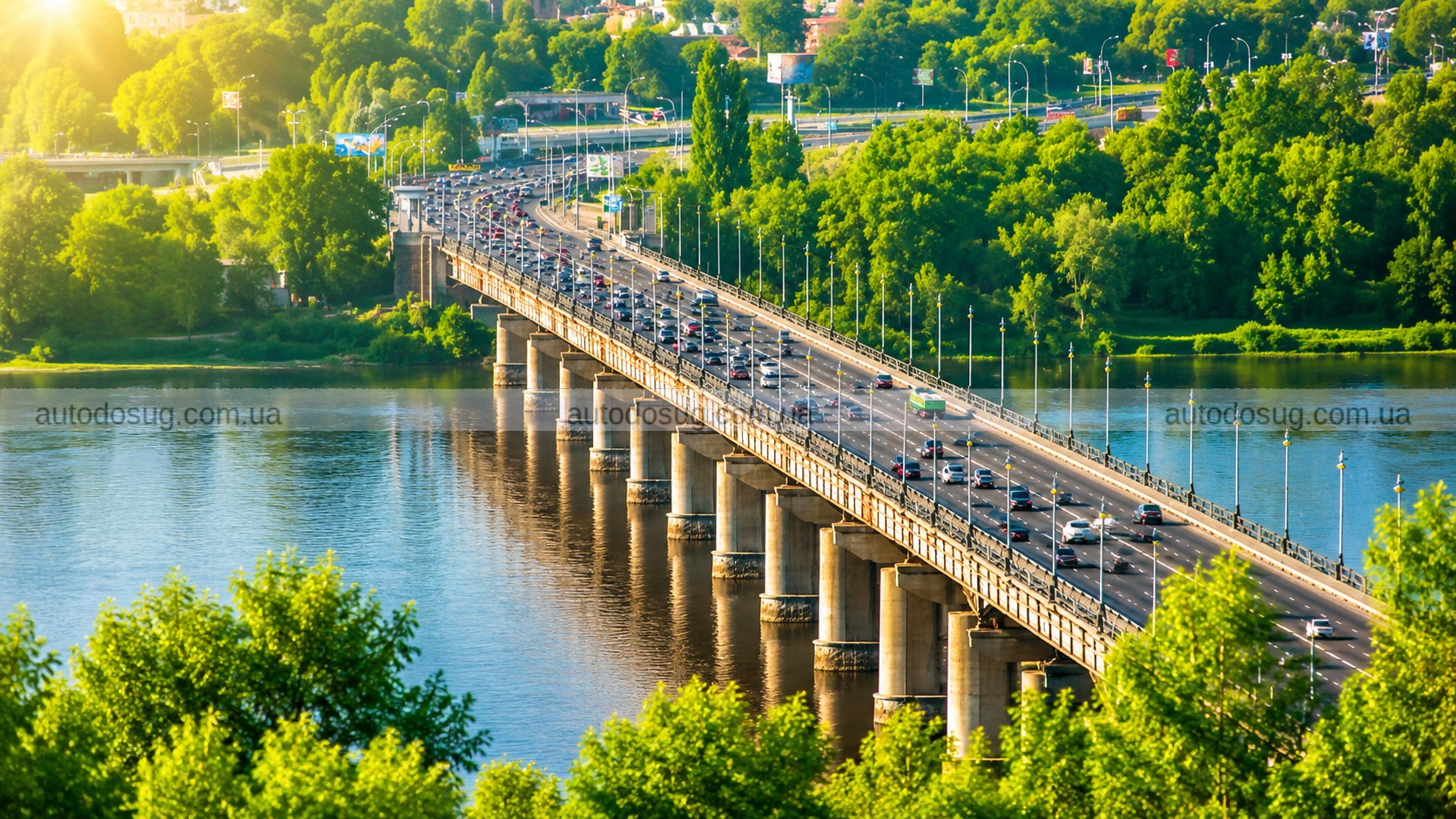 Міст Патона знову обмежує рух і ставить Київ у затори